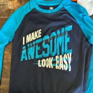 Athletic works boys long sleeve. Size L